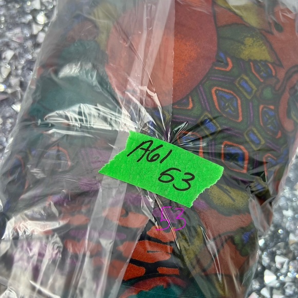 Lasile skirt long flowy vintage vibrant Colors Floral Multicolor Maxi Skirt - Picture 11 of 11